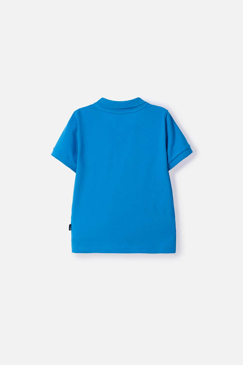 MICKEY MOUSE BLUE POLO SHIRT FOR BOYS 2T TO 5T