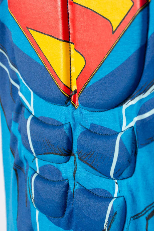 SUPERMAN T-SHIRT WITH MULTICOLOR CAPE FOR BOYS 2T-5T