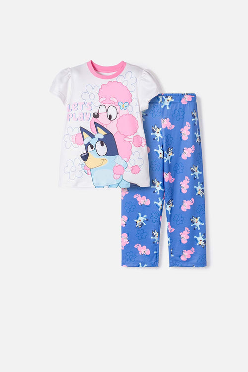 BLUEY MULTICOLOR LONG-PANTS PAJAMA FOR GIRLS 2T TO 6T