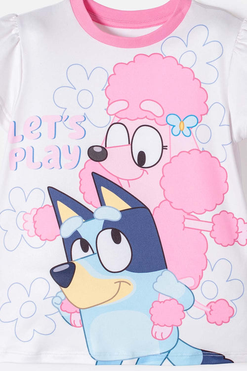 BLUEY MULTICOLOR LONG-PANTS PAJAMA FOR GIRLS 2T TO 6T