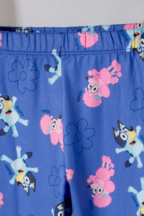BLUEY MULTICOLOR LONG-PANTS PAJAMA FOR GIRLS 2T TO 6T