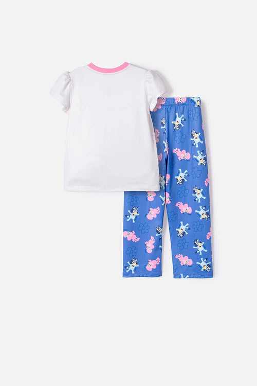 BLUEY MULTICOLOR LONG-PANTS PAJAMA FOR GIRLS 2T TO 6T