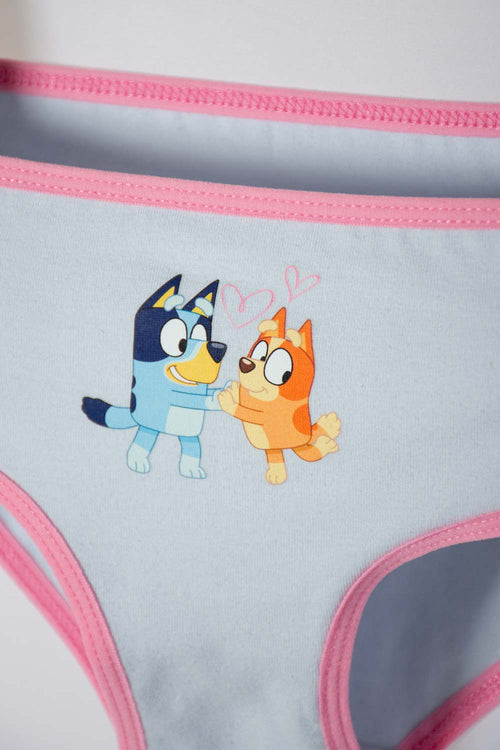 2-PACK BLUEY MULTICOLOR PANTIES FOR GIRLS 2T TO 6T