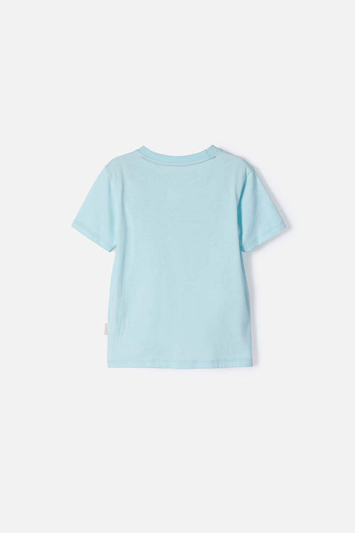 BLUEY BLUE SHORT SLEEVE T-SHIRT FOR BOYS 2T TO 6T