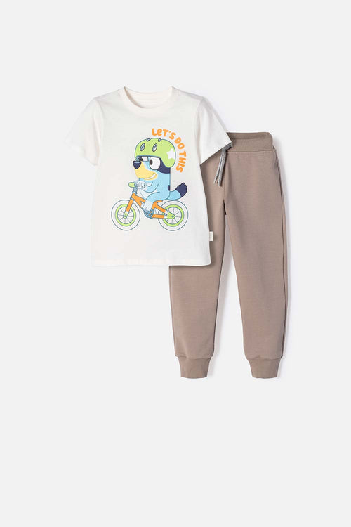 BLUEY MULTICOLOR OUTFIT FOR BOY 2T TO 6T