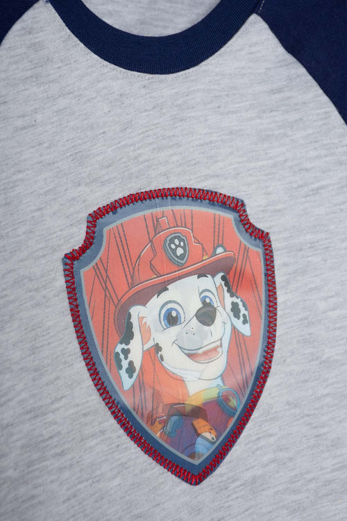 PAW PATROL SHORT SLEEVE GREY TODDLER T-SHIRT 2T TO 6T