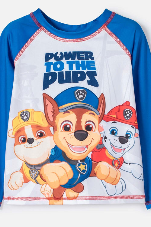 PAW PATROL MULTICOLOR BATHING SUIT FOR BOYS 2T TO 6T