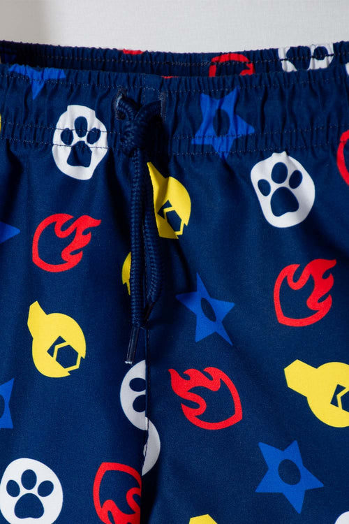 PAW PATROL MULTICOLOR BATHING SUIT FOR BOYS 2T TO 6T