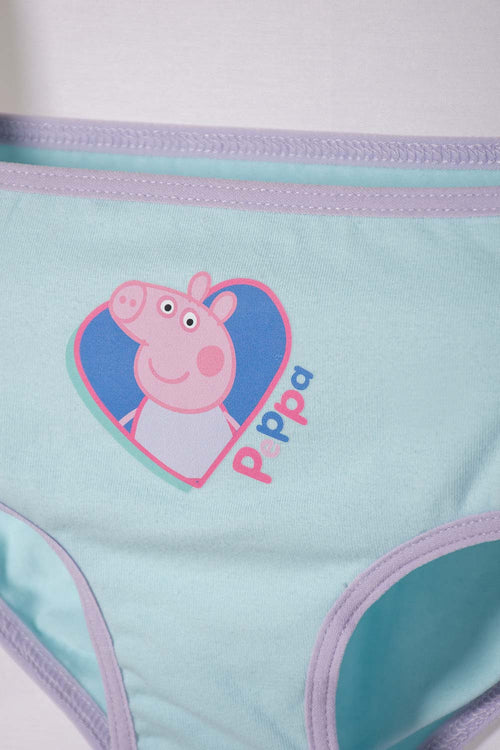 2-PACK PEPPA PIG PANTIES BLUE AND WHITE GIRL 2T TO 5T
