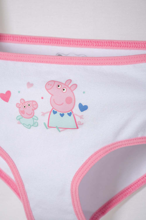 2-PACK PEPPA PIG PANTIES BLUE AND WHITE GIRL 2T TO 5T
