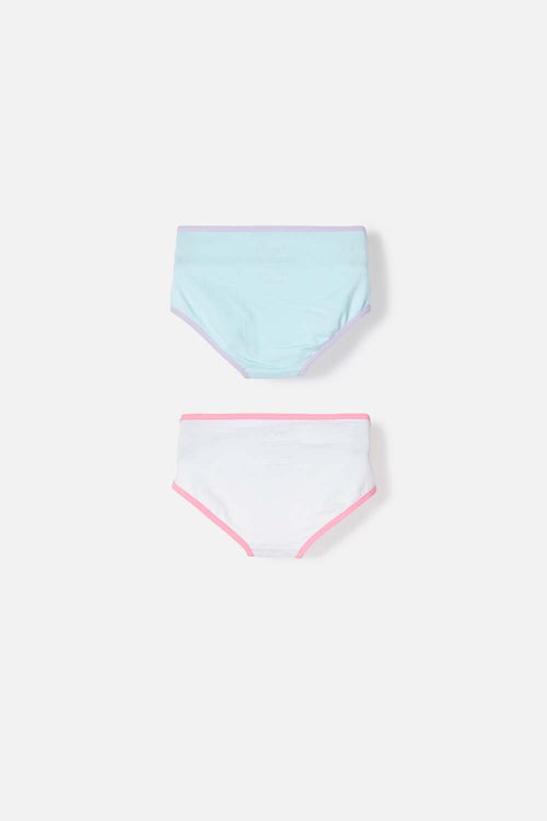 2-PACK PEPPA PIG PANTIES BLUE AND WHITE GIRL 2T TO 5T