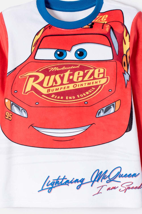BOYS' MULTICOLOR CARS LONG PAJAMAS 2T TO 5T