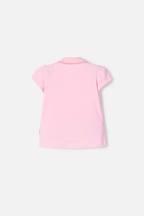 PAW PATROL PINK POLO SHIRT FOR GIRLS 2T TO 6T