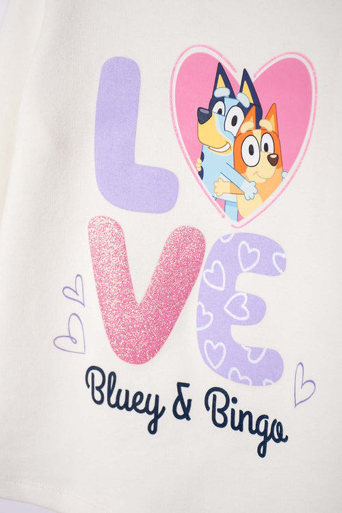 BLUEY MULTICOLOR LONG PANT SET 2T TO 6T