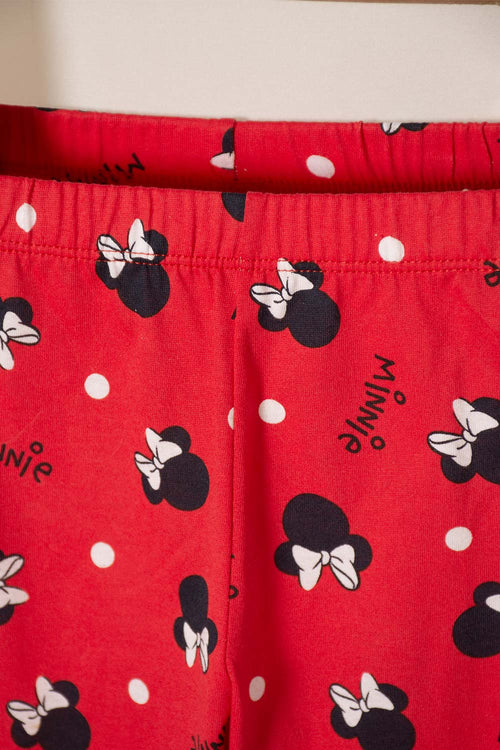 MINNIE MOUSE MULTICOLOR PAJAMAS FOR GIRLS 2T TO 5T
