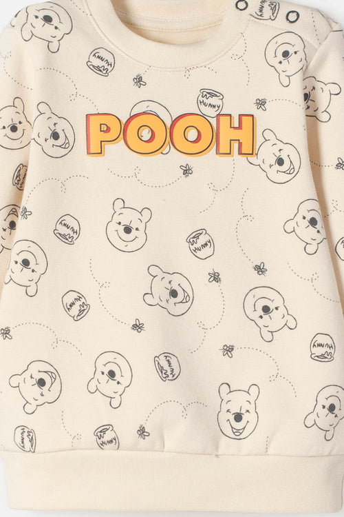 WINNIE THE POOH MULTICOLOR CLOSED JUMPER FOR BABY BOYS
