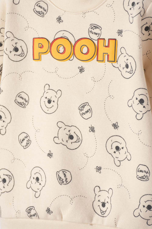 WINNIE THE POOH MULTICOLOR CLOSED JUMPER FOR BABY BOYS