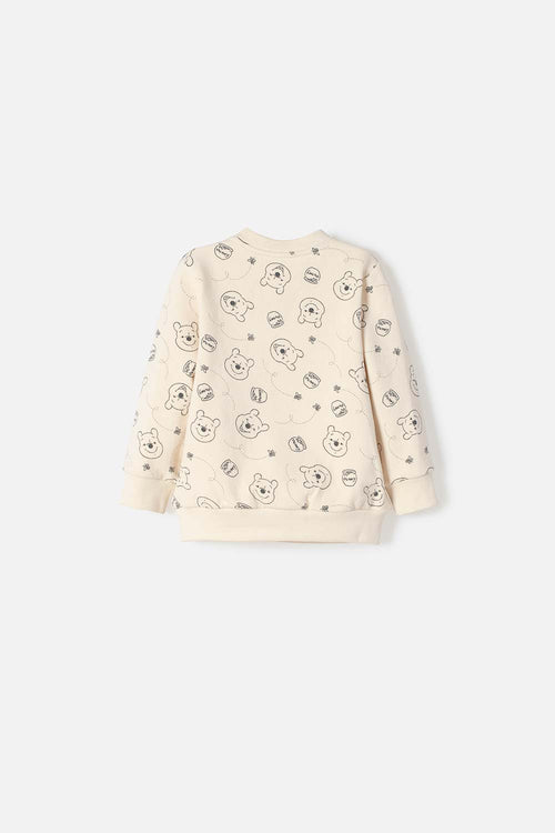 WINNIE THE POOH MULTICOLOR CLOSED JUMPER FOR BABY BOYS