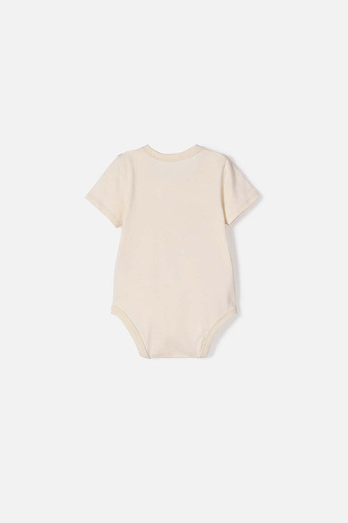 Bambi Bodysuit with Almond Snaps for Baby Girl