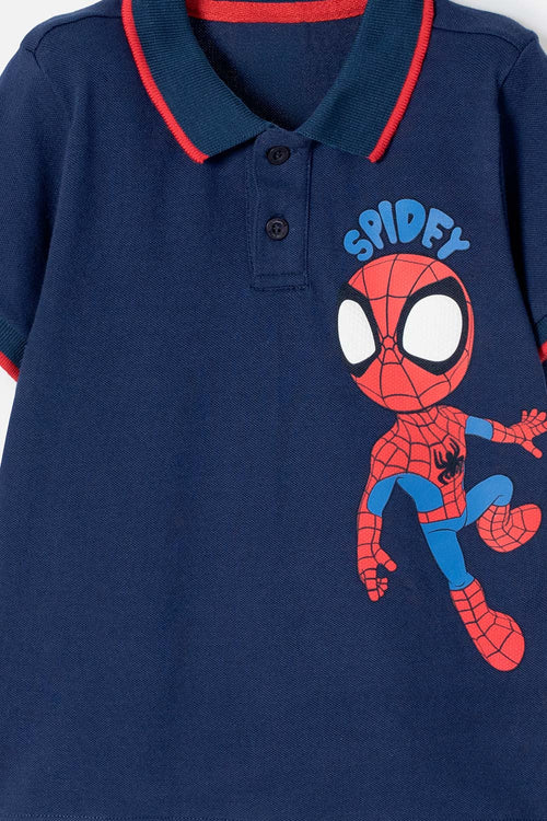 SPIDEY AND HIS AMAZING FRIENDS POLO SHIRT FOR BOYS 2T-6T
