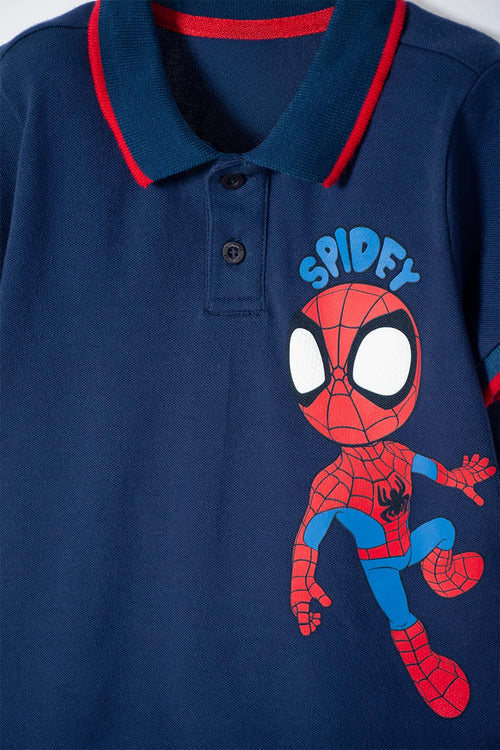 SPIDEY AND HIS AMAZING FRIENDS POLO SHIRT FOR BOYS 2T-6T