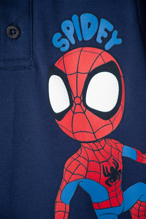 SPIDEY AND HIS AMAZING FRIENDS POLO SHIRT FOR BOYS 2T-6T