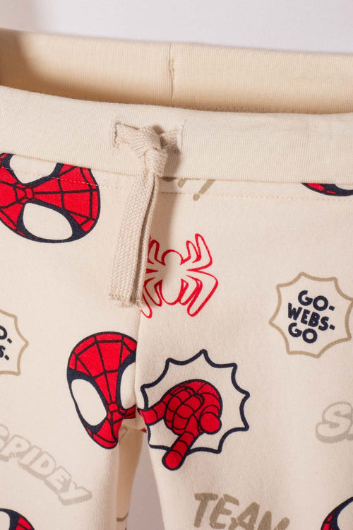 SPIDEY AND HIS AMAZING FRIENDS OUTFIT IVORY FOR BOY 2T TO 6T