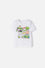 CAMISETA TOY STORY MANGA CORTA BLANCO PARA NIÑO 2T A 5T
