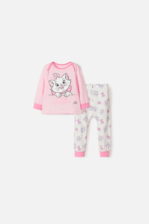 MARIE THE CAT MULTICOLOR PAJAMAS FOR BABY GIRL