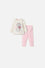 CONJUNTO DE LA GATA MARIE CON PANTALÓN LARGO PARA BEBÉ NIÑA