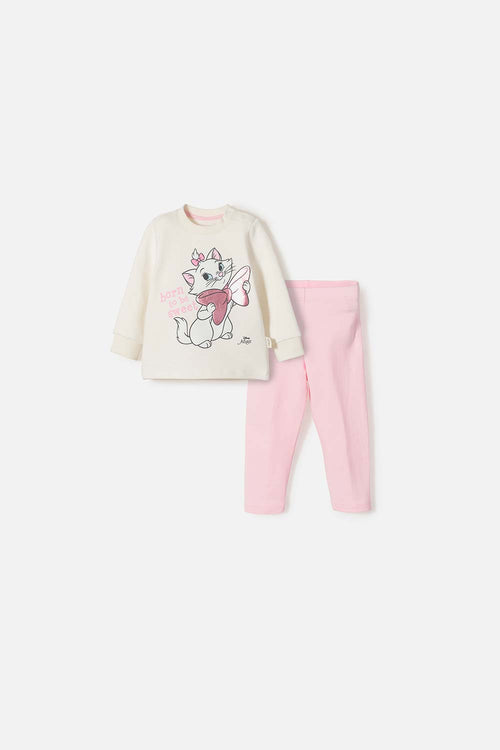 MARIE THE CAT LONG PANT SET FOR BABY GIRL