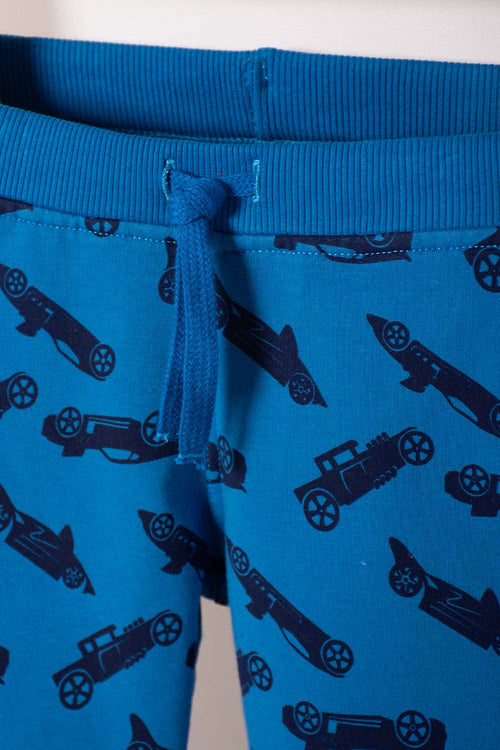 HOT WHEELS LONG BLUE PANTS SET FOR BOYS 2T TO 6T