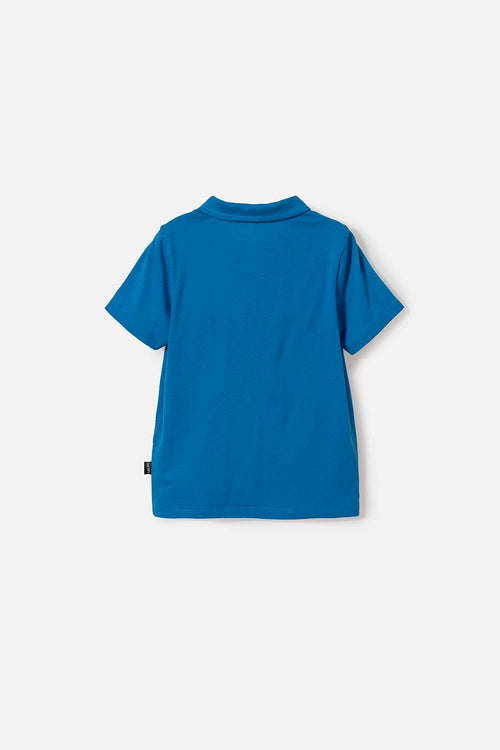 NASA BLUE POLO SHIRT FOR BOYS 2T TO 5T