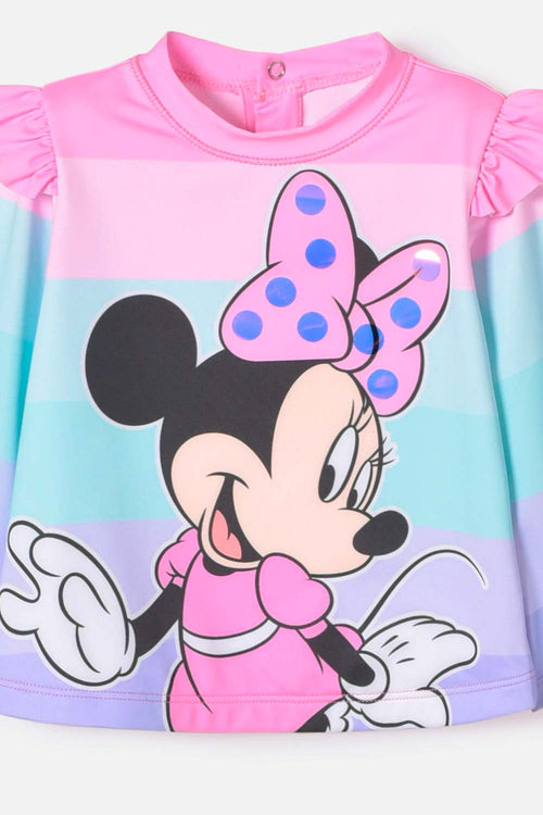 MINNIE MOUSE MULTICOLOR BATH SET FOR BABY GIRL