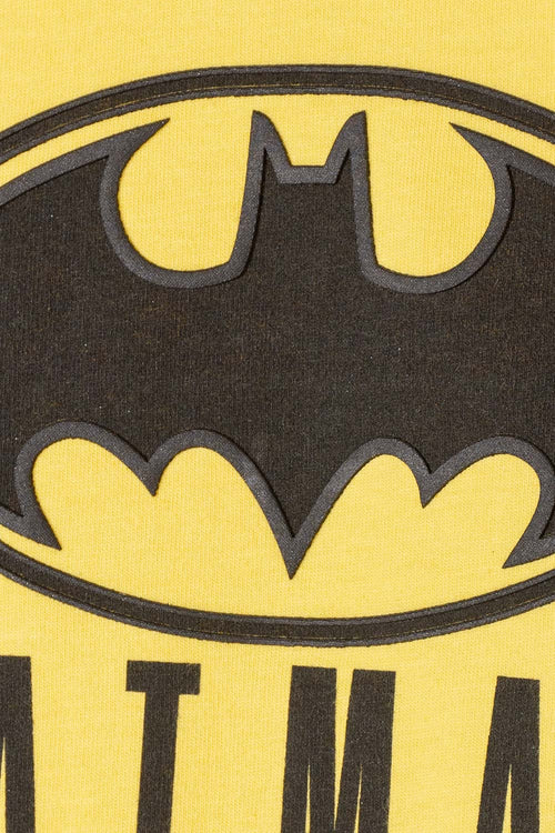BATMAN LONG PANTS SET YELLOW AND BLACK FOR BABY BOY