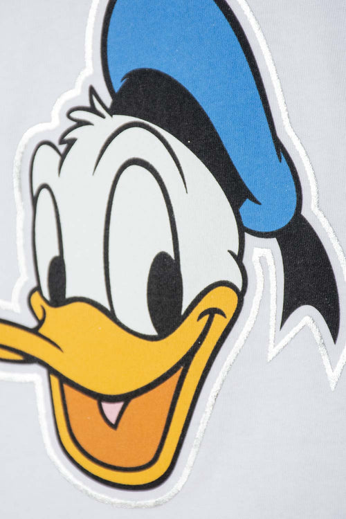 DONALD DUCK SET WITH WHITE AND BLUE LONG PANTS FOR BABY BOYS