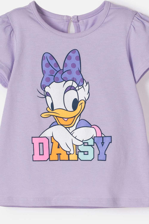 DAISY LAVENDER LONG PANTS SET FOR BABY GIRL