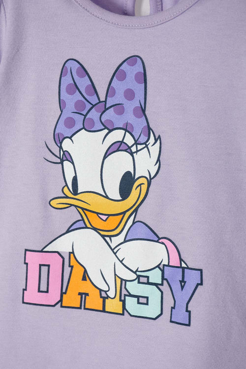 DAISY LAVENDER LONG PANTS SET FOR BABY GIRL