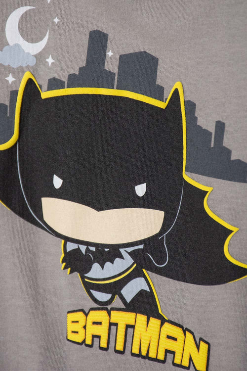 GRAY BATMAN SNAP-CLOSURE BODYSUIT FOR BABY BOY
