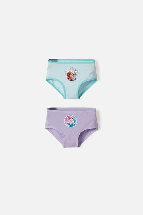 2-PACK OF FROZEN MULTICOLOR PANTIES FOR GIRLS 2T TO 6T