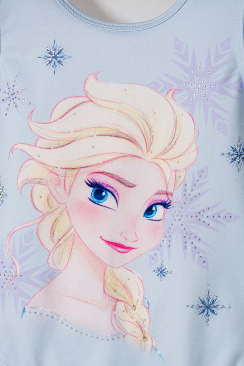 FROZEN OUTFIT WITH SKY BLUE TULLE FOR GIRLS 2T TO 6T