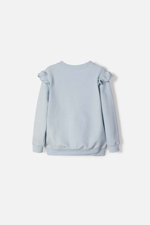 FROZEN BLUE PULLOVER FOR GIRL 2T TO 6T