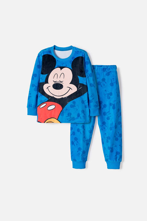 MICKEY MOUSE LONG PAJAMA PANTS BLUE FOR BOYS 2T TO 6T