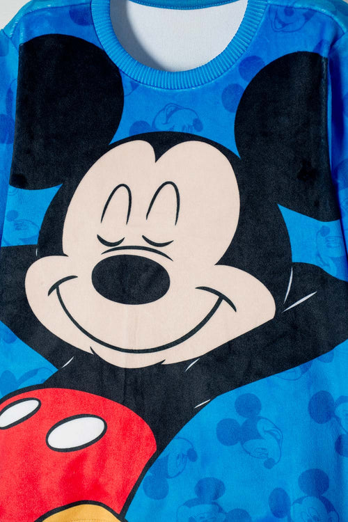 MICKEY MOUSE LONG PAJAMA PANTS BLUE FOR BOYS 2T TO 6T