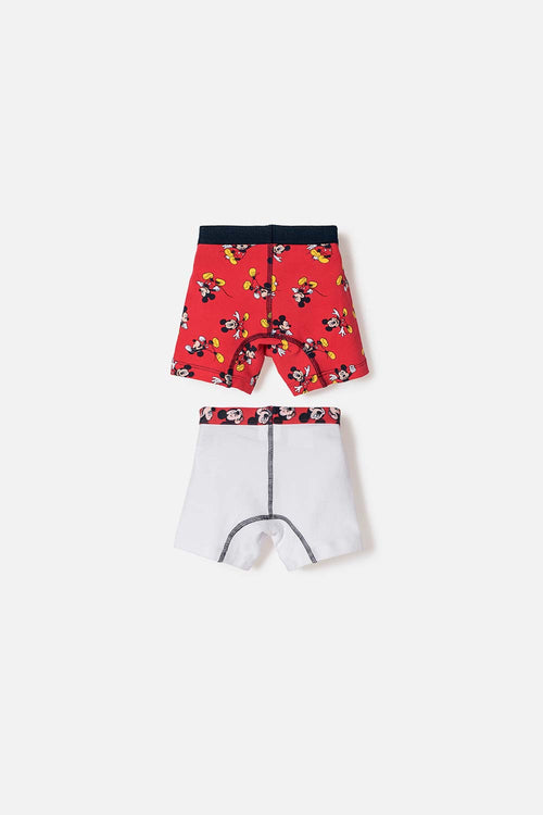 2-PACK MICKEY MOUSE MULTICOLOR BOXER BRIEFS FOR BOYS 2T TO 6T