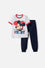 CONJUNTO DE MICKEY MOUSE CON PANTALÓN LARGO MULTICOLOR PARA NIÑO 2T A 6T