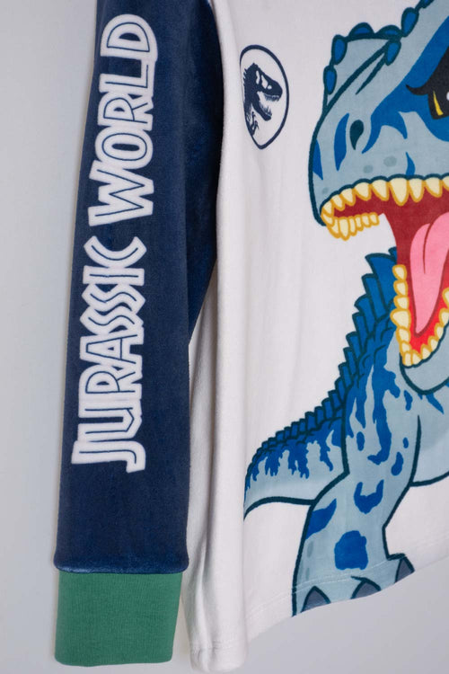 JURASSIC WORLD MULTICOLOR LONG-SLEEVED PAJAMAS FOR BOYS SIZES 2T TO 6T