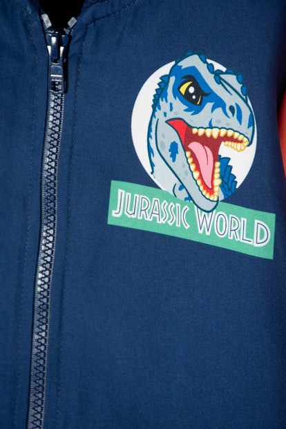 CHAQUETA DE JURASSIC WORLD CON CIERRE MULTICOLOR PARA NIÑO 2T A 6T