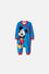 PIJAMA MICKEY MOUSE MAMELUCO AZUL PARA BEBÉ NIÑO