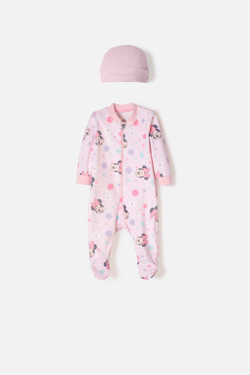 SET PRIMER DIA BEBE NIÑA INTERIOR MINNIE
